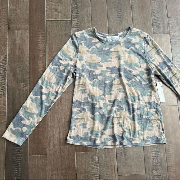 Tresics camo Long-Sleeved Shirt Top Camouflage L Tee - Picture 2 of 5
